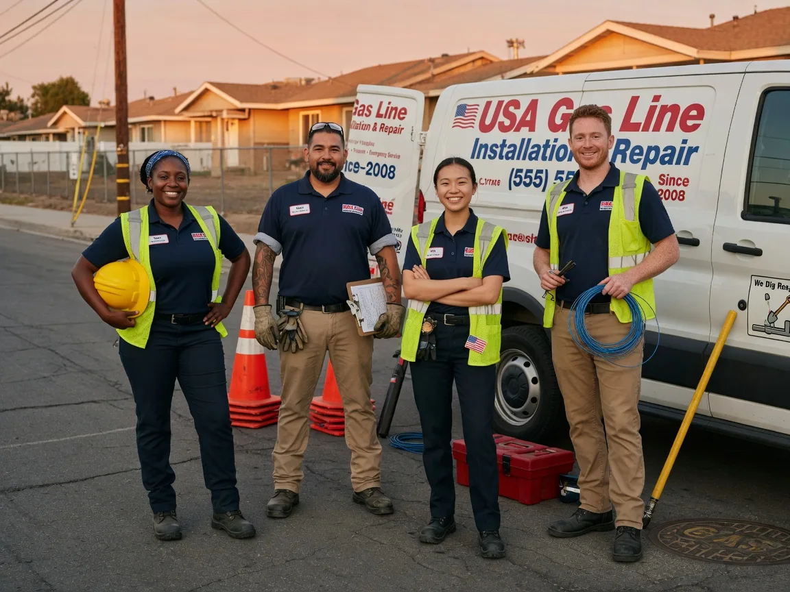 Gas Line Installation company in Longford, KS